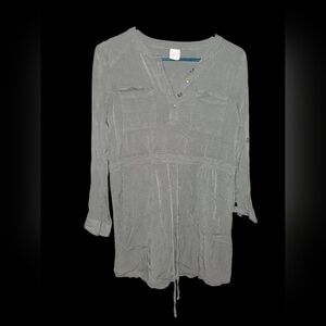 5/77. Paper Crane Gray Tunic Dress